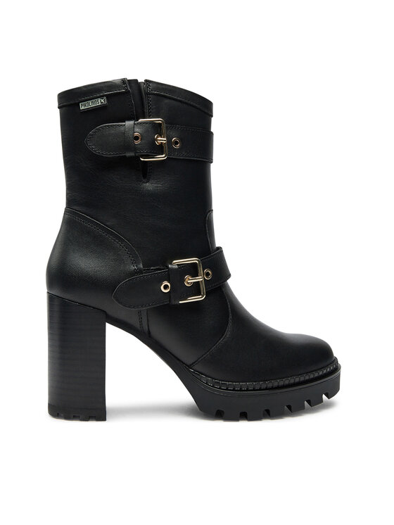 Pikolinos Μποτάκια Pikolinos W1J-8791 Μαύρο