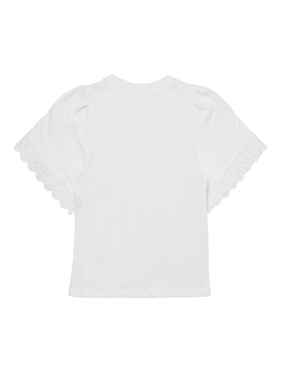 Vero Moda Girl Vero Moda Girl T-shirt 10279810 Bianco Regular Fit