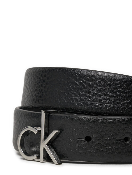 Calvin Klein Curea de Damă Calvin Klein Ck Logo Buckle Belt 3.0_Pbl K60K613073 Negru