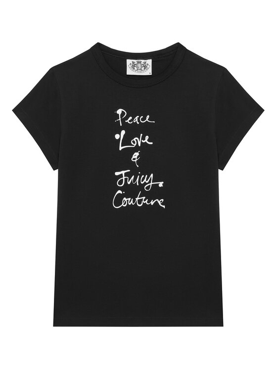 Juicy Couture Juicy Couture Camiseta JCNCT225458 Negro Regular Fit