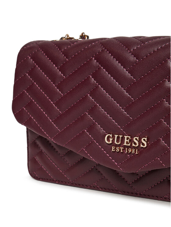 Guess Kabelka Guess HWQG95 08210 Bordová