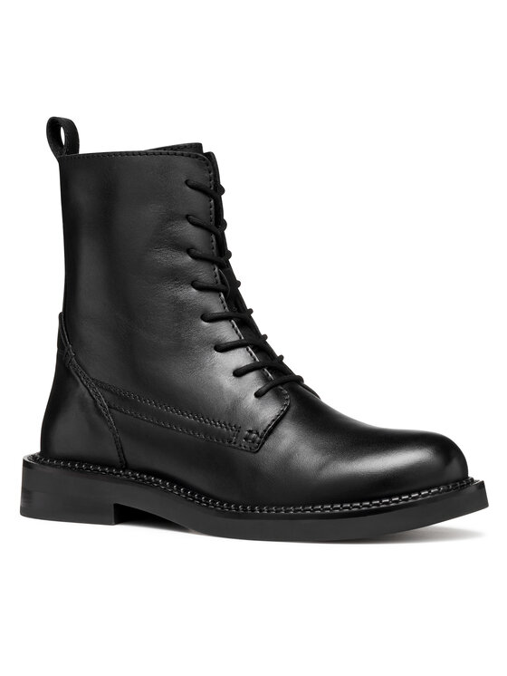 Geox Gležnjarji Geox D Serilda D56WYG 00043 C9999 Črna
