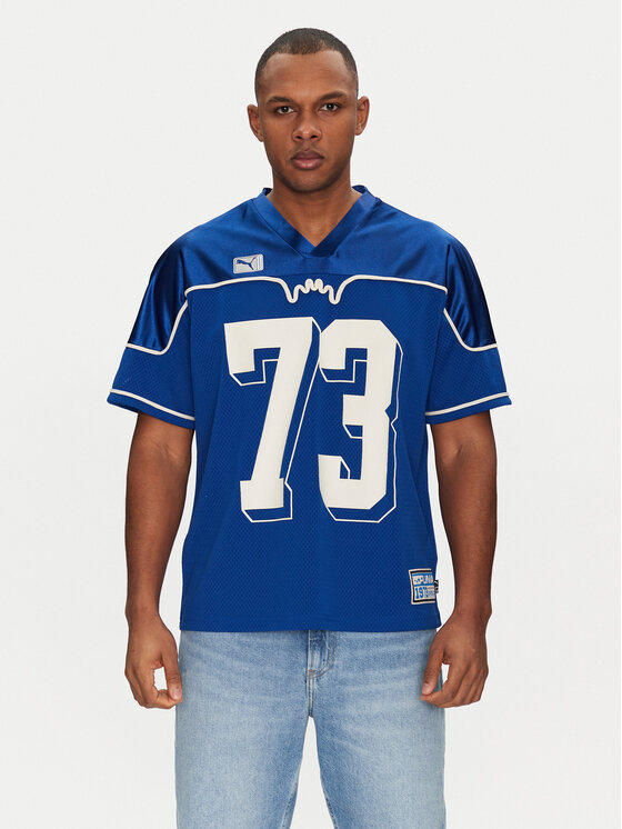 Puma Puma Футболка Dress Code Football 630254 Голубий Relaxed Fit