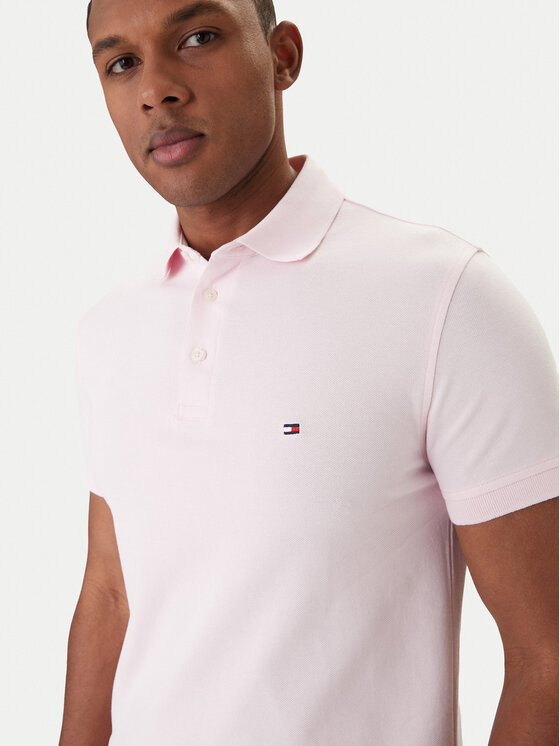 Tommy Hilfiger Tommy Hilfiger Polo 1985 MW0MW17771 Rosa Slim Fit