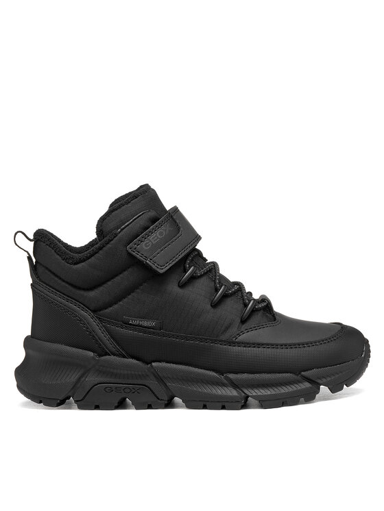Geox Botines planos Geox J Flexyper Plus Boy B Abx J66LCA 0FUME C9999 S Negro
