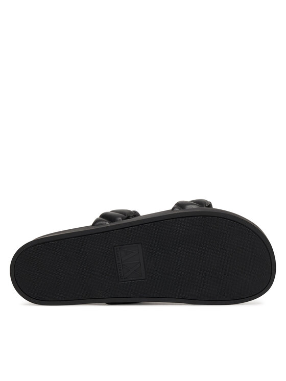 Armani Exchange Шльопанці Armani Exchange XW002574 AF22799 UC001 Чорний
