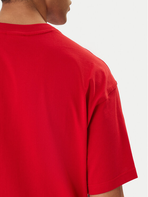 adidas adidas Camiseta Trefoil Essentials KC8984 Rojo Oversize