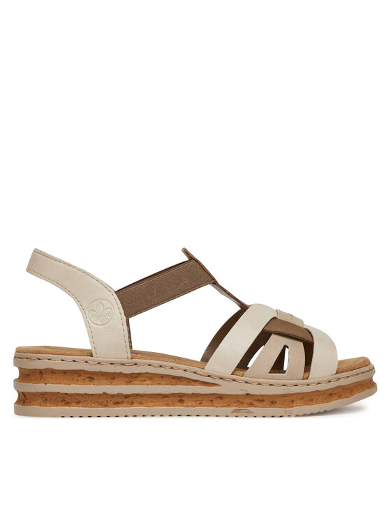 Rieker Sandale Rieker 62918-62 Alb