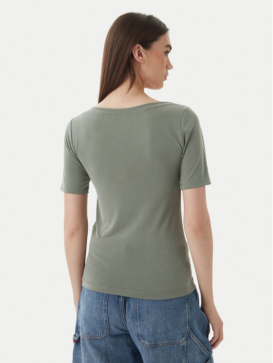ONLY ONLY Camiseta Free 15367559 Verde Regular Fit