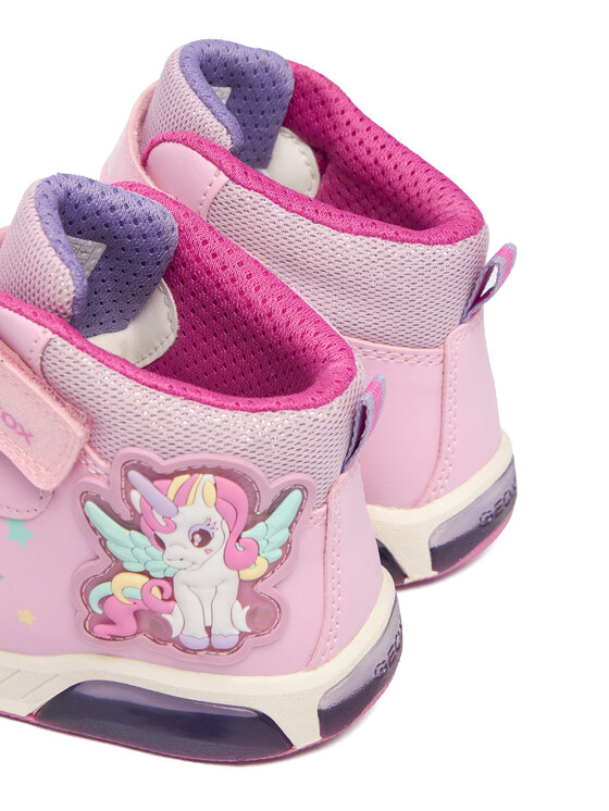 Geox Sneakersy Geox J Inek J56ASA 0BCKC C8206 D Růžová