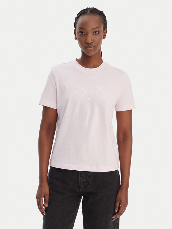 Calvin Klein Jeans Calvin Klein Jeans Camiseta Cktail Concept LV047E813G Rosa Regular Fit