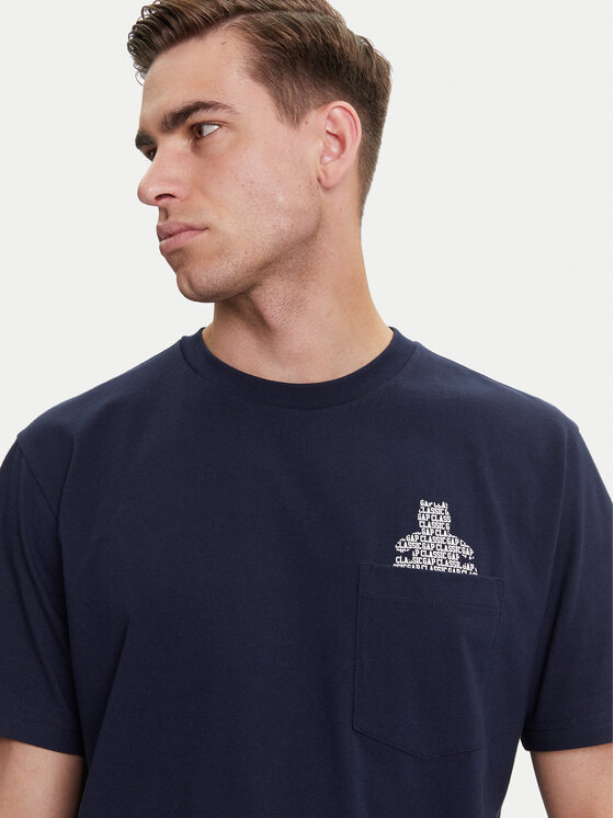 Gap Gap T-shirt 769029-03 Tamnoplava Regular Fit
