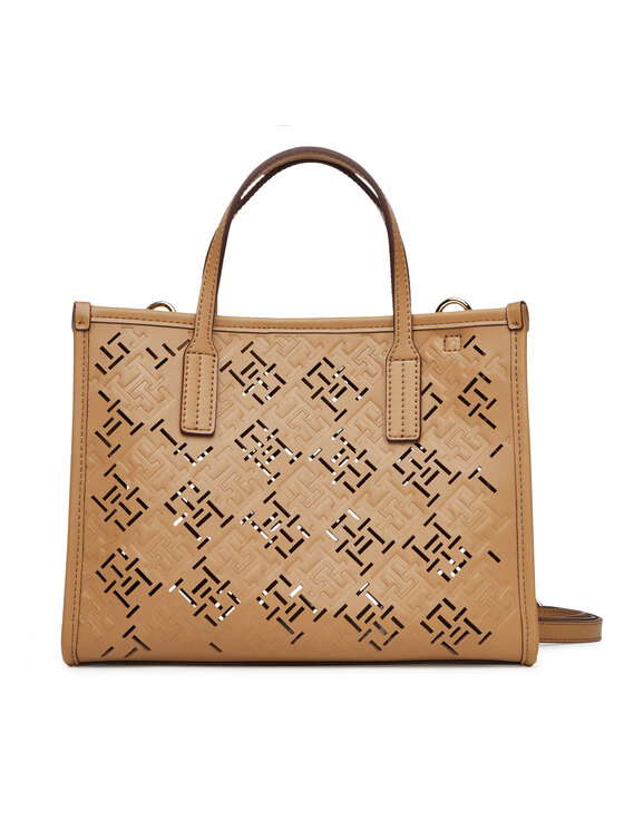 Tommy Hilfiger Bolso Tommy Hilfiger Th City Mini AW0AW17500 Marrón
