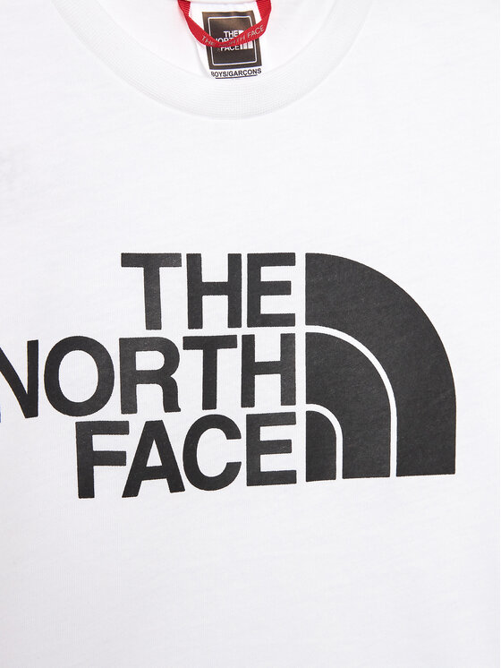 The North Face The North Face T-Shirt Easy NF0A82GH Λευκό Regular Fit