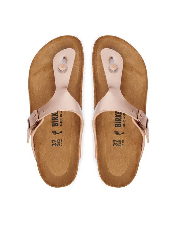 Birkenstock В'єтнамки Birkenstock Gizeh 1012526S Рожеве золото