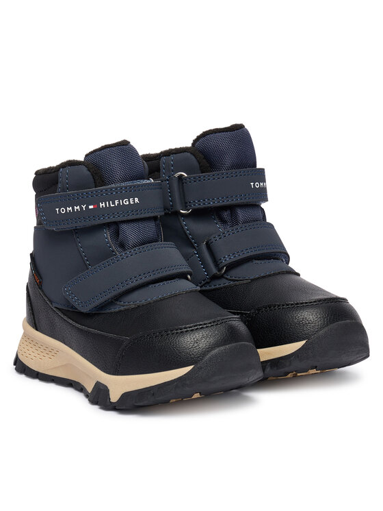 Tommy Hilfiger Kotníková obuv Tommy Hilfiger T1X5-34134-1592X656 M Tmavomodrá