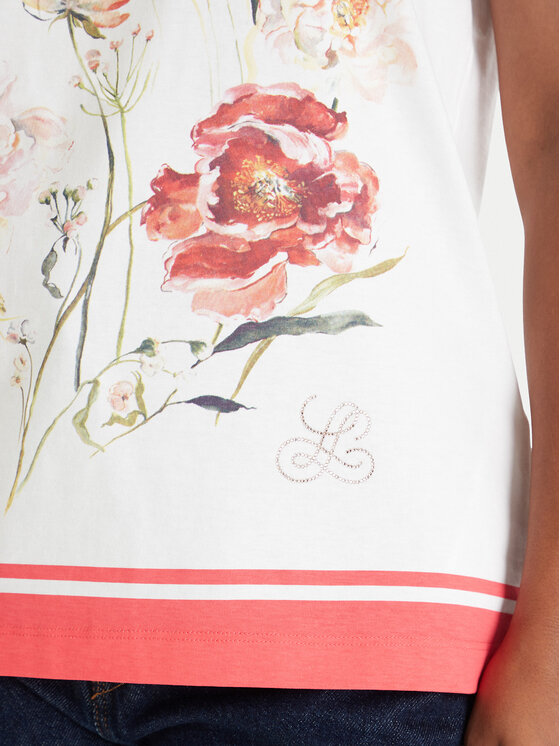 Luisa Spagnoli Luisa Spagnoli Camiseta Belle 543280 Blanco Regular Fit