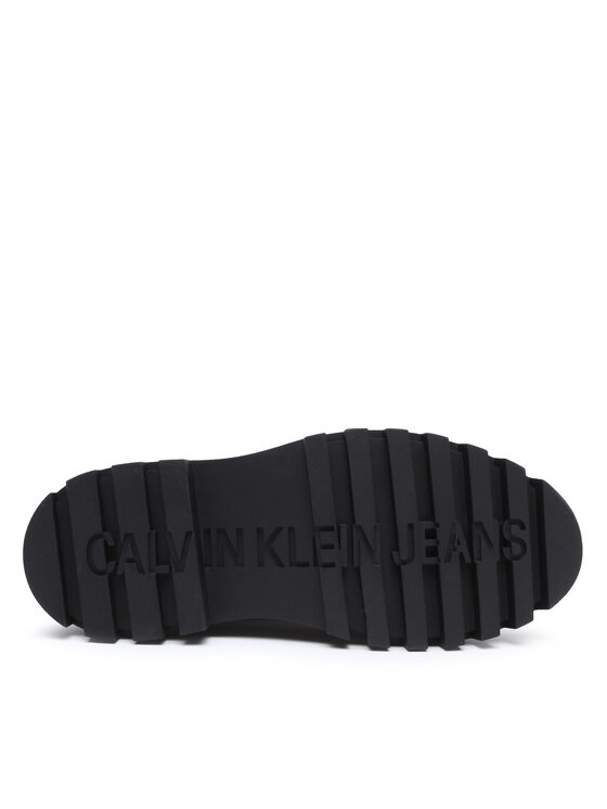 Calvin Klein Jeans Botines Chelsea Calvin Klein Jeans Flatform Chelsea Boot YW0YW00850 Blanco
