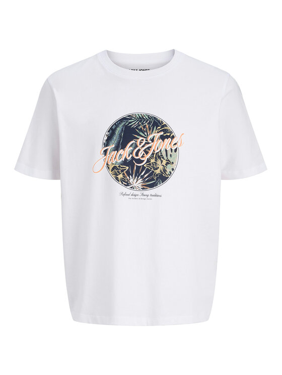 Jack & Jones Jack & Jones Camiseta Honolulu 12288088 Blanco Regular Fit