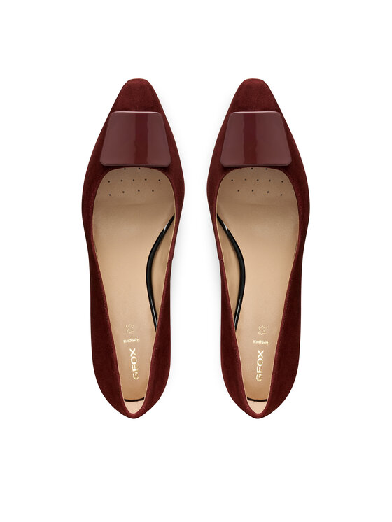 Geox Balerīnas Geox D Giselda15 D56YUA 021HH C6014 Bordo
