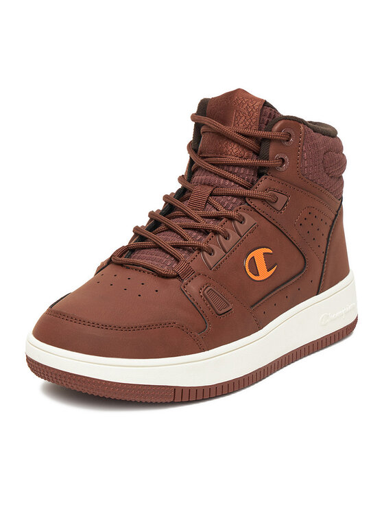 Champion Sneakersy Champion WB-RD18 COMB MID B GS S33220-MS562 Brązowy