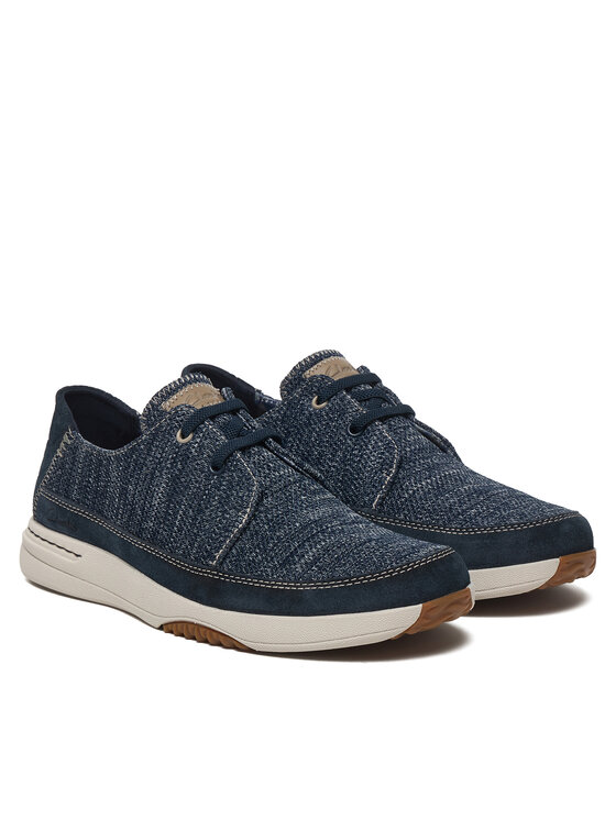 Clarks Туфлі Clarks Easeway Lace 26187413 Cиній