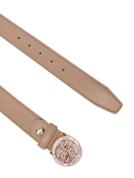 Guess Dámský pásek Guess BW9284 P5430 Béžová