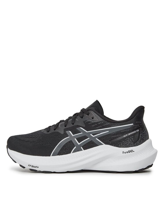Asics Bežecké topánky Asics Gt-2000 12 1012B506 Čierna