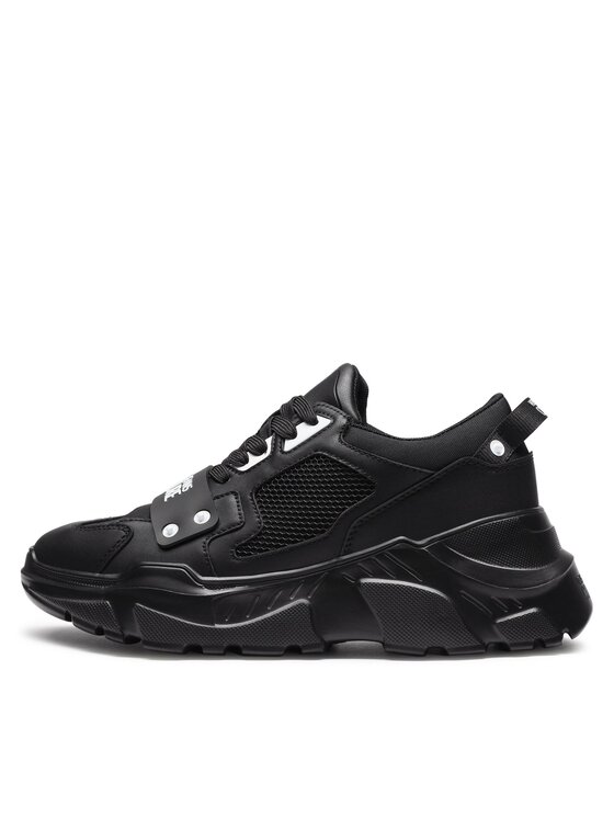 Versace Jeans Couture Sneakersy Versace Jeans Couture 75YA3SC4 Čierna