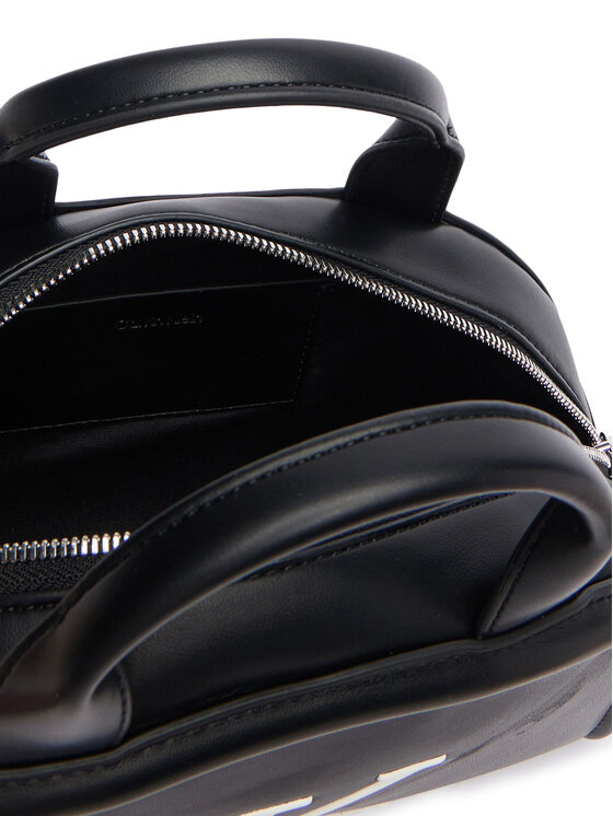 Calvin Klein Kabelka Calvin Klein Bold Ck Dome Crossbody LV04F3895G Čierna