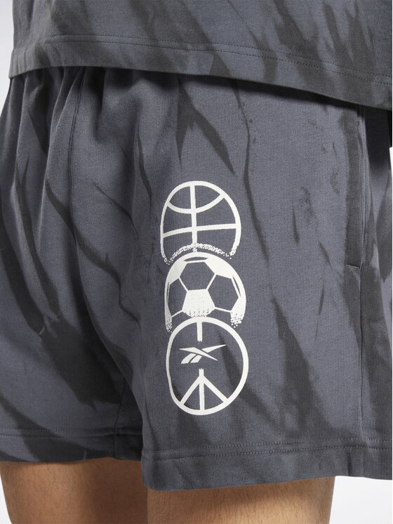 Reebok Reebok Pantalones cortos deportivos Classics Block Party Shorts HS9179 Gris