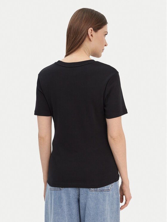 Tommy Hilfiger Tommy Hilfiger T-shirt New Cody WW0WW40587 Nero Slim Fit