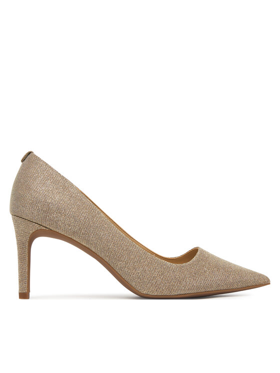 MICHAEL Michael Kors Pantofi cu toc subțire MICHAEL Michael Kors Alina Flex Pump 40S6HNMP1D Auriu
