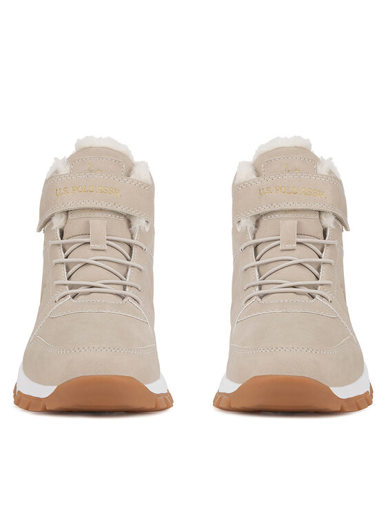 U.S. Polo Assn. Черевики U.S. Polo Assn. MELITA001K/DY1 Бежевий
