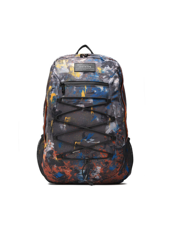 HYPE Σακίδιο HYPE Discovery Bag - Printers ZWF-813 Γκρι