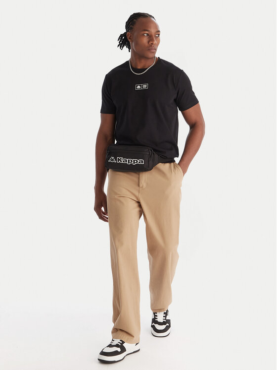 Kappa Kappa Camiseta Authentic Nuria 341V2UW Negro Regular Fit