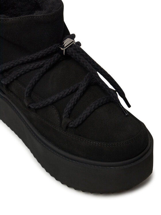 Inuikii Snehule Inuikii Classic Low Platform 75204-004 Čierna