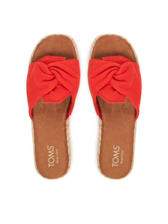 Toms Еспадрильї Toms Abby Slide 10021981 Оранжевий