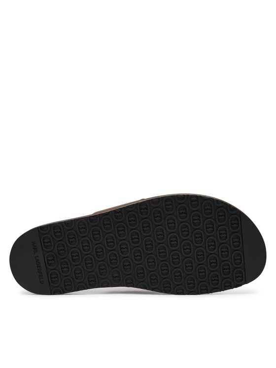 KARL LAGERFELD Шльопанці KARL LAGERFELD Kastor IV KL70214C Коричневий