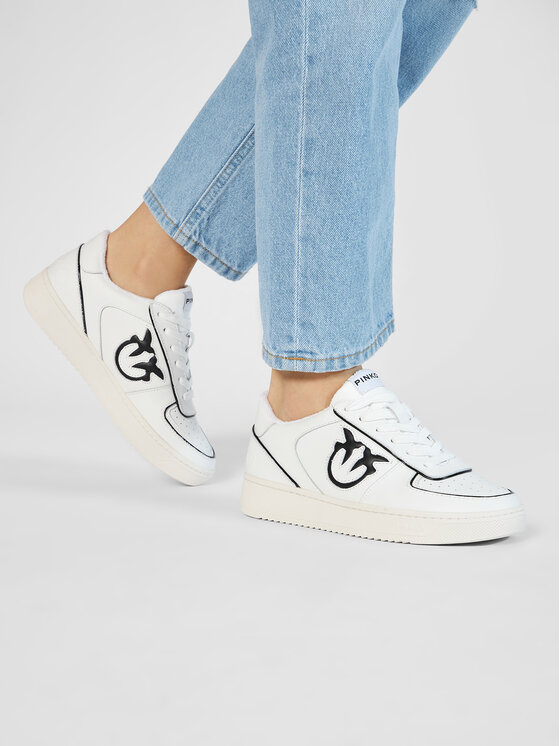 PINKO Superge Pinko Bondy Basket Sneaker PE 22 BLKS1 1H210W Y84V Bela