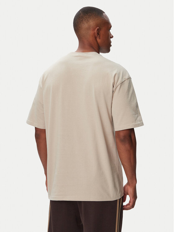 adidas adidas Camiseta Trefoil Essentials IA7548 Beige claro Loose Fit