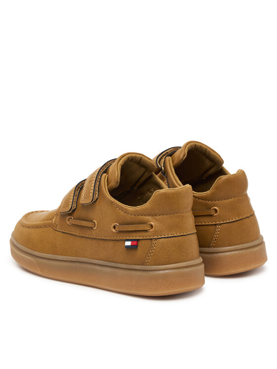 Tommy Hilfiger Polobotky Tommy Hilfiger Hector T1X4-35221-0315 S Světle hnědá