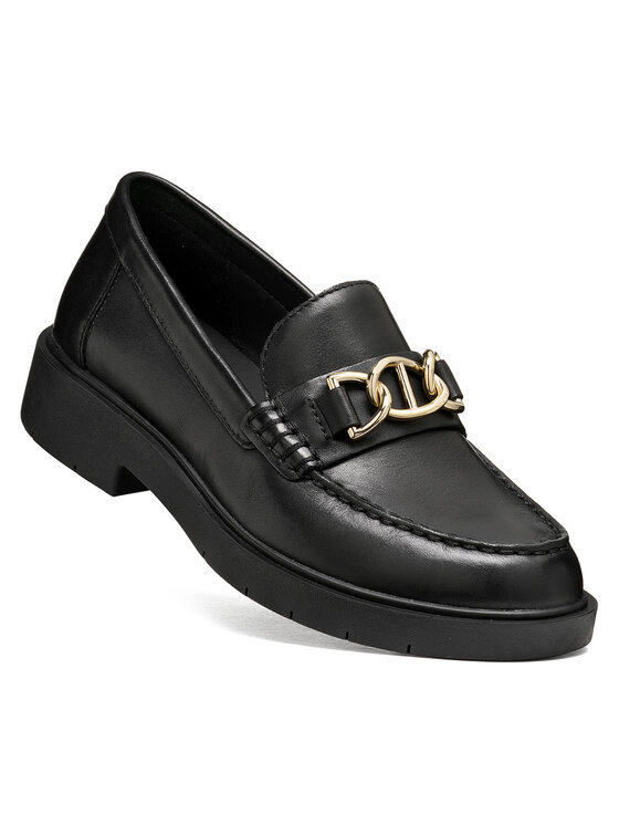 Geox Loaferice Geox D Spherica Ec1 B D66DKG 43 C9999 Crna