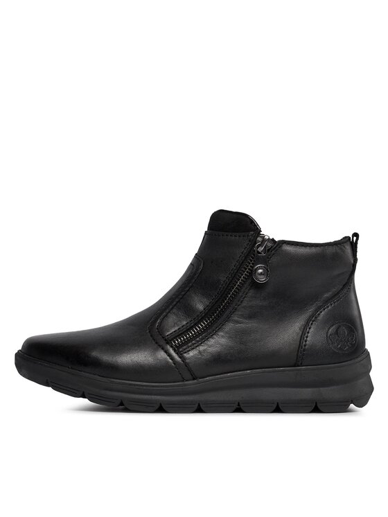 Rieker Botine Rieker Z0060-00 Negru