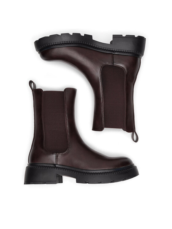 Lasocki Kotníková obuv s elastickým prvkem Lasocki CEO-HY60109-1 Hnědá