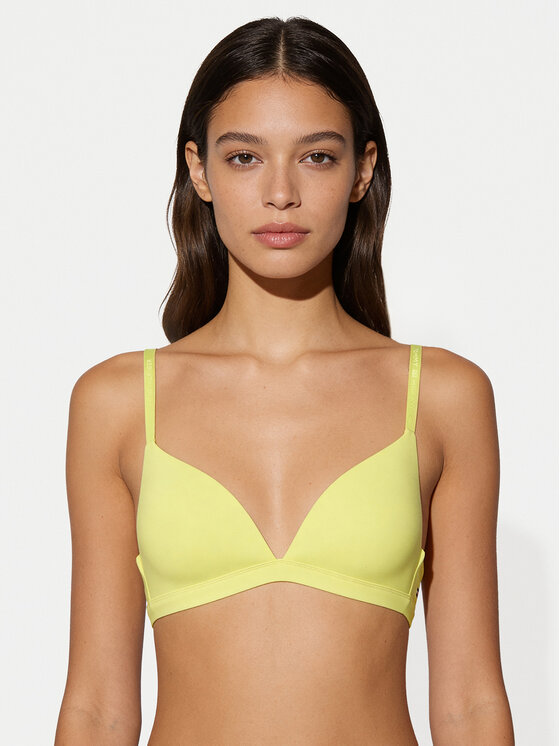 Tommy Hilfiger Tommy Hilfiger Bralette UW0UW06041 Amarillo claro