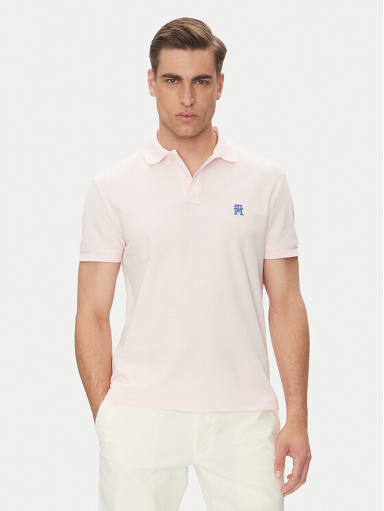 Tommy Hilfiger Tommy Hilfiger Polo MW0MW33167 Rosa Regular Fit
