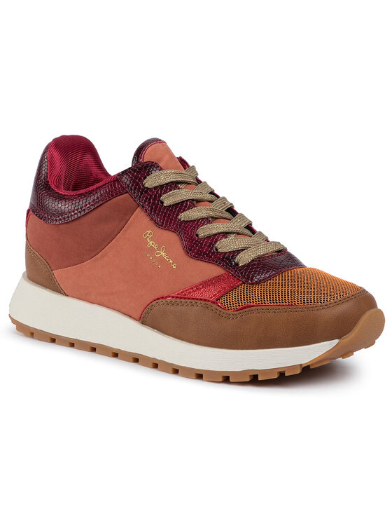 Pepe Jeans Снікерcи Pepe Jeans Dean Mon PLS30885 Оранжевий