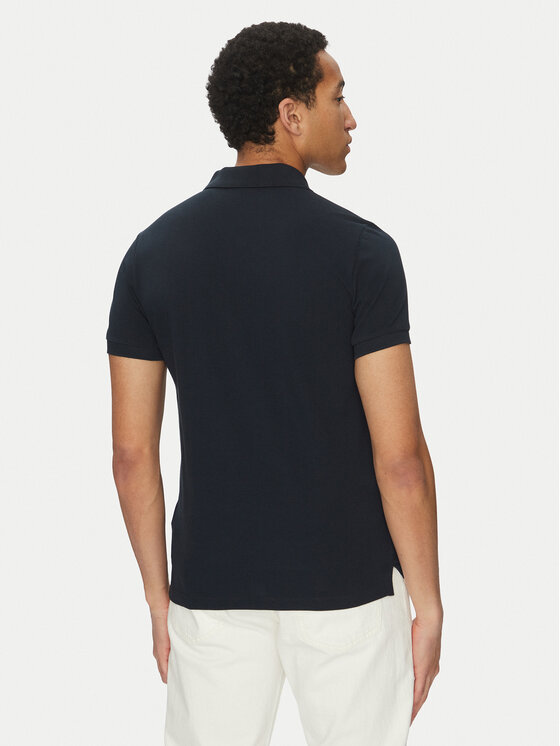 Geox Geox Polo majica M5511B T3240 F1624 Mornarsko modra Regular Fit