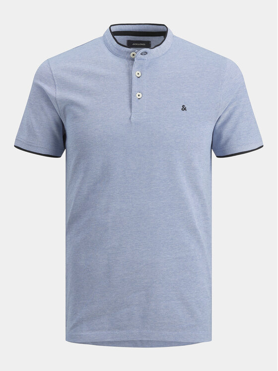 Jack & Jones Jack & Jones Поло Paulos 12199711 Голубий Slim Fit